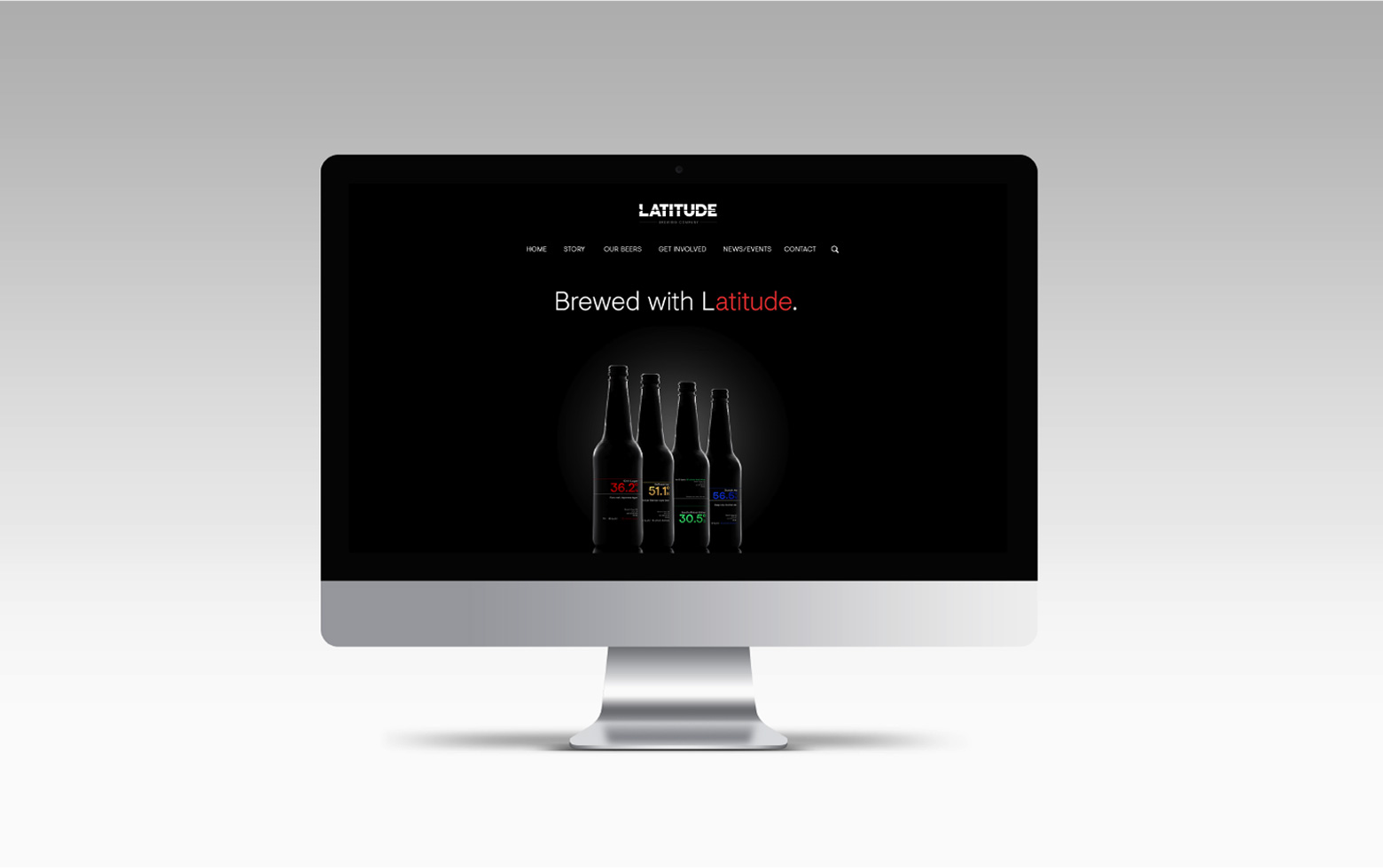 Latitude website design