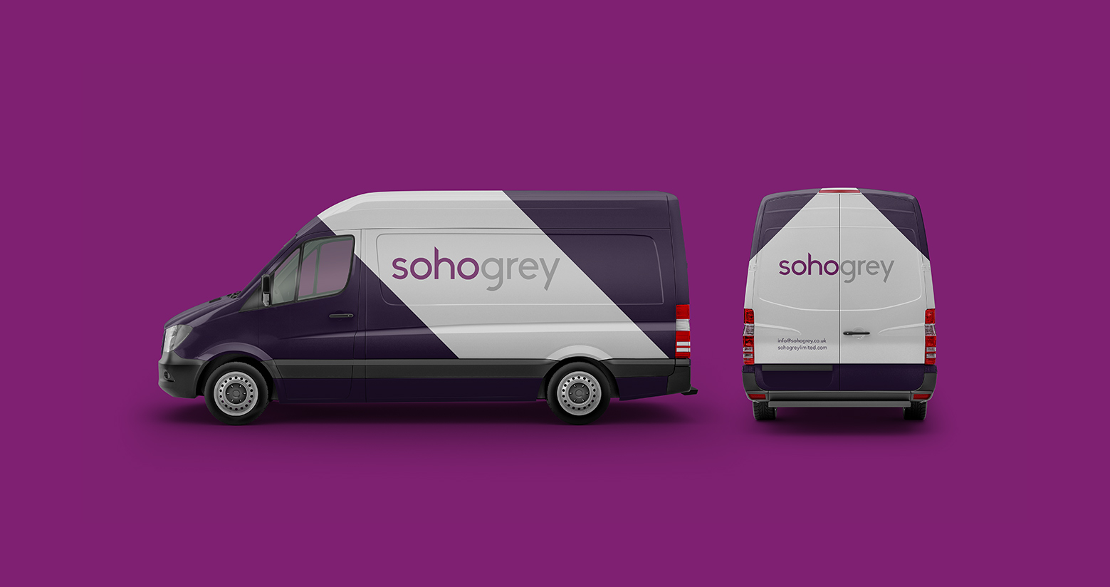 Soho Grey Vehicle Livery Design