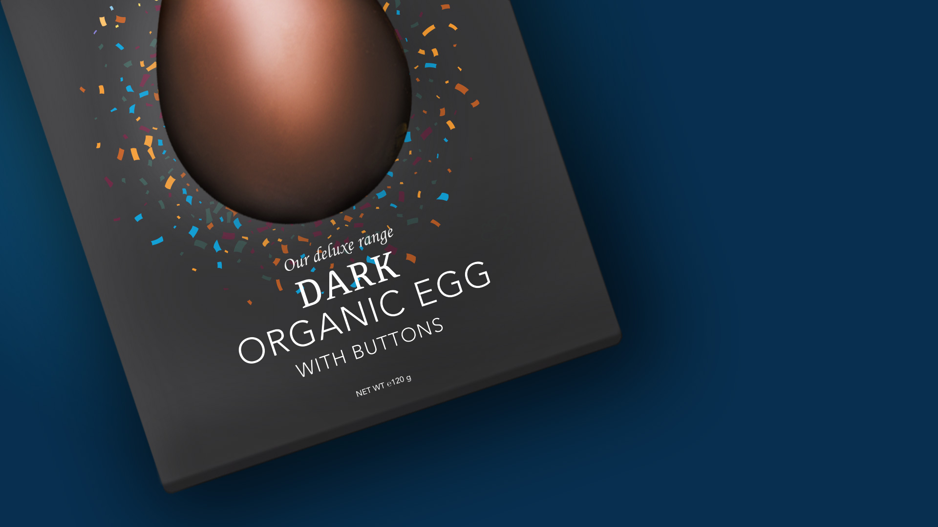 Moo Free Packaging Design Dark Chocolate Easter Egg