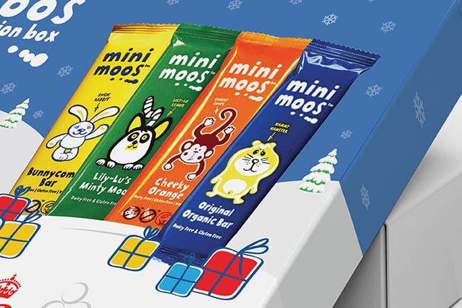 Moo Free Packaging Design Advent Calendar