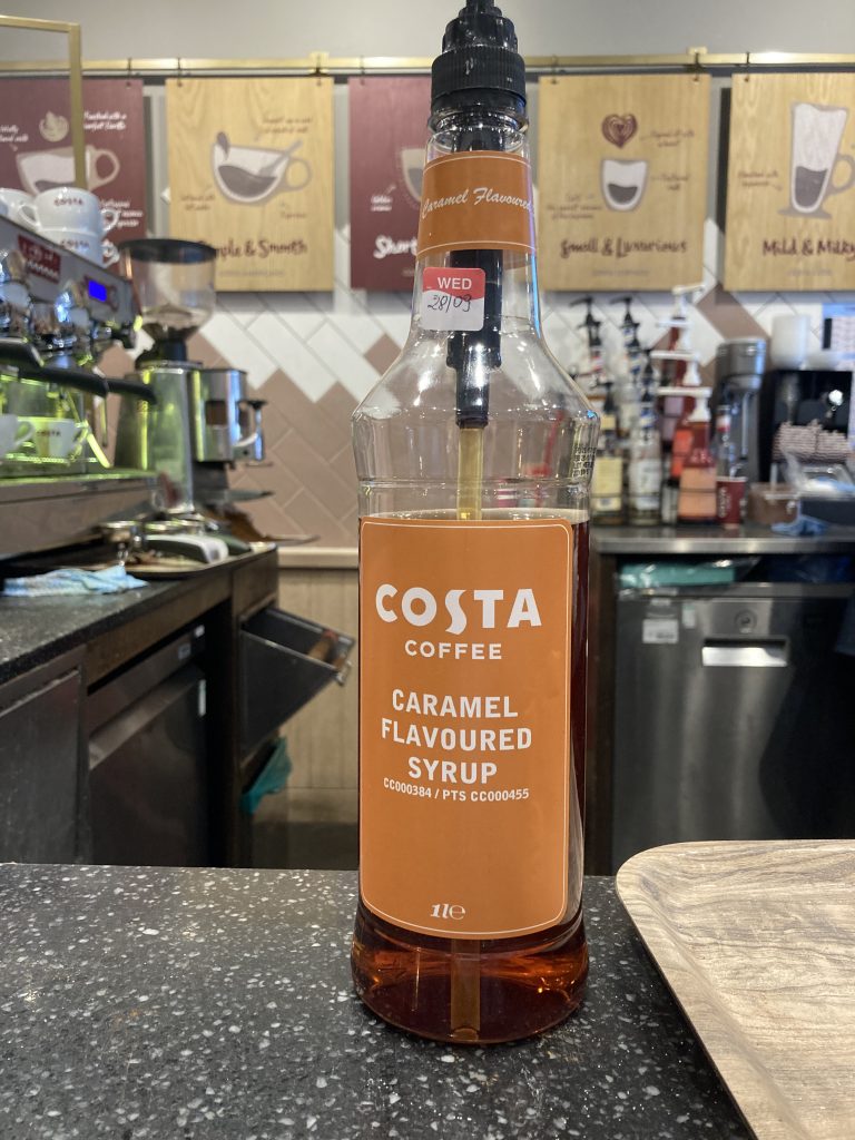 Costa coffee company package design